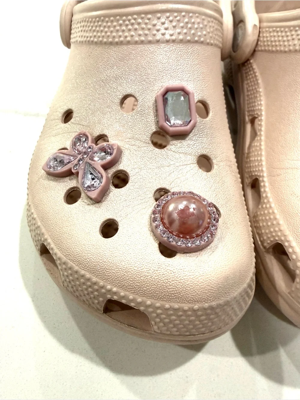 Gemstone Shimmer Crocs-Size J4